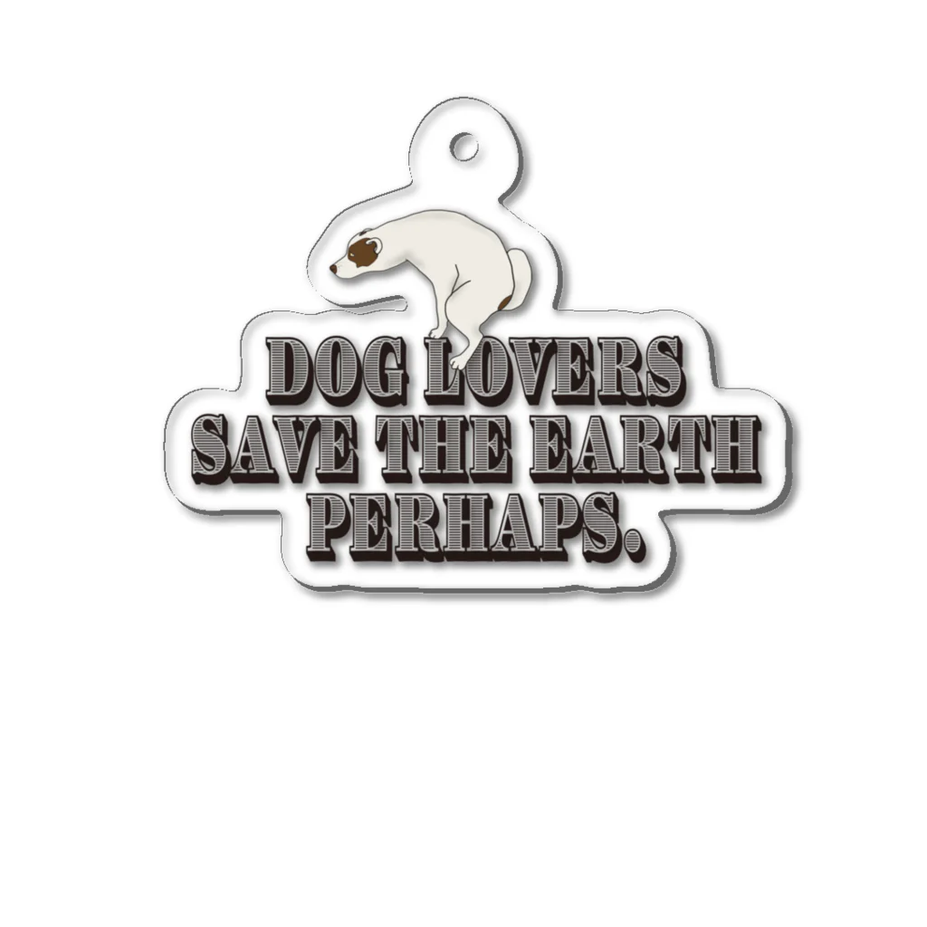 愛犬商事のDOG LOVERS  Acrylic Key Chain