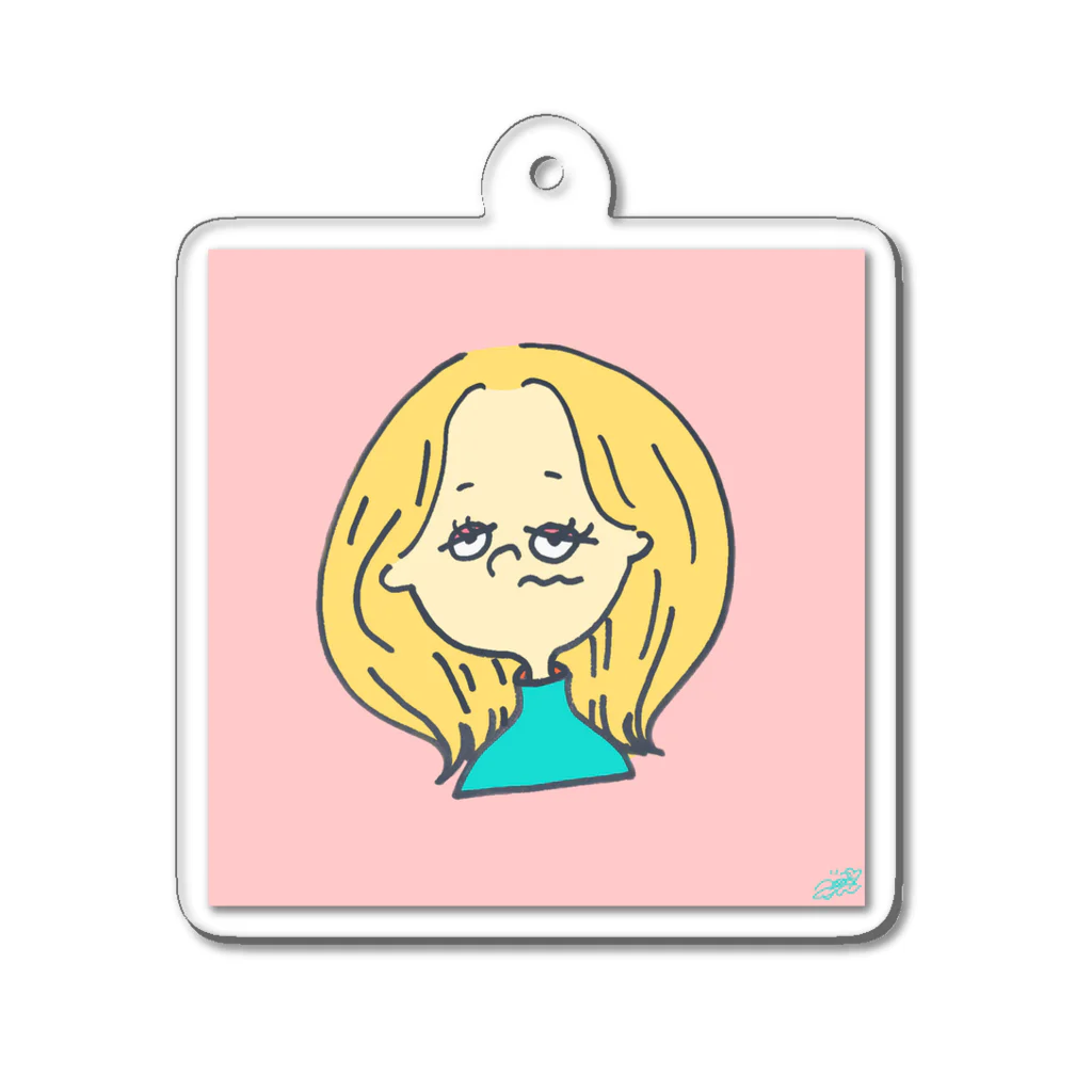 しょうてぃーの金髪ねぇさん Acrylic Key Chain