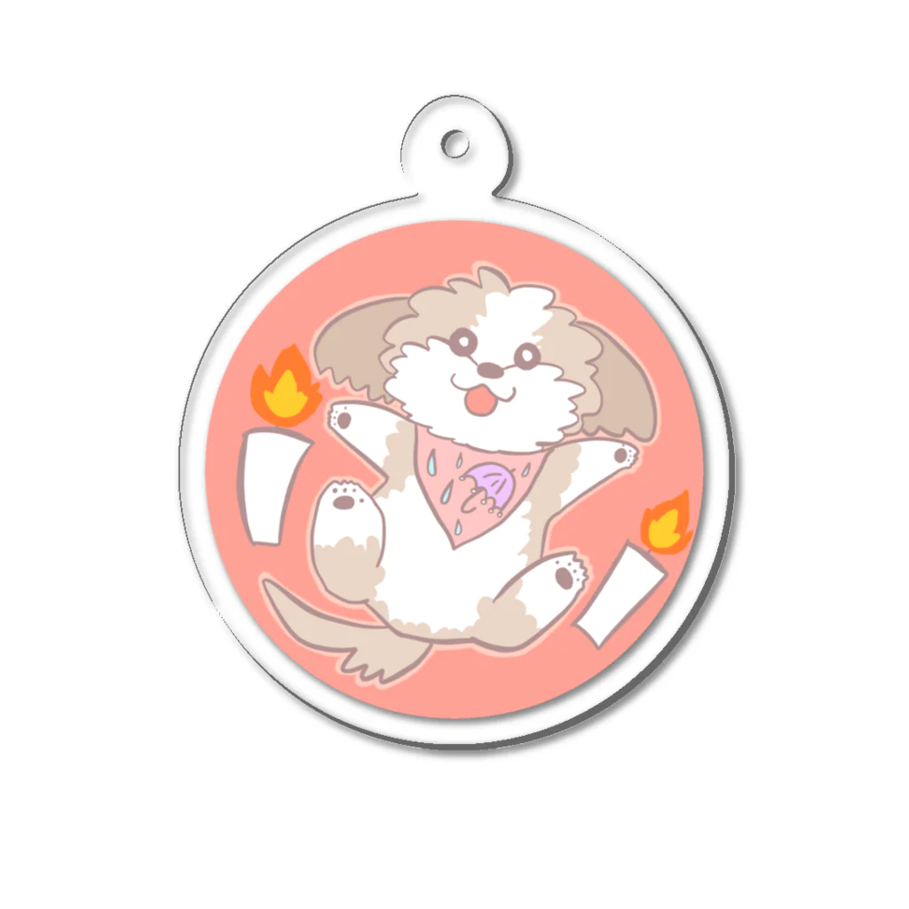 わんこい。のうちのわんこ Acrylic Key Chain