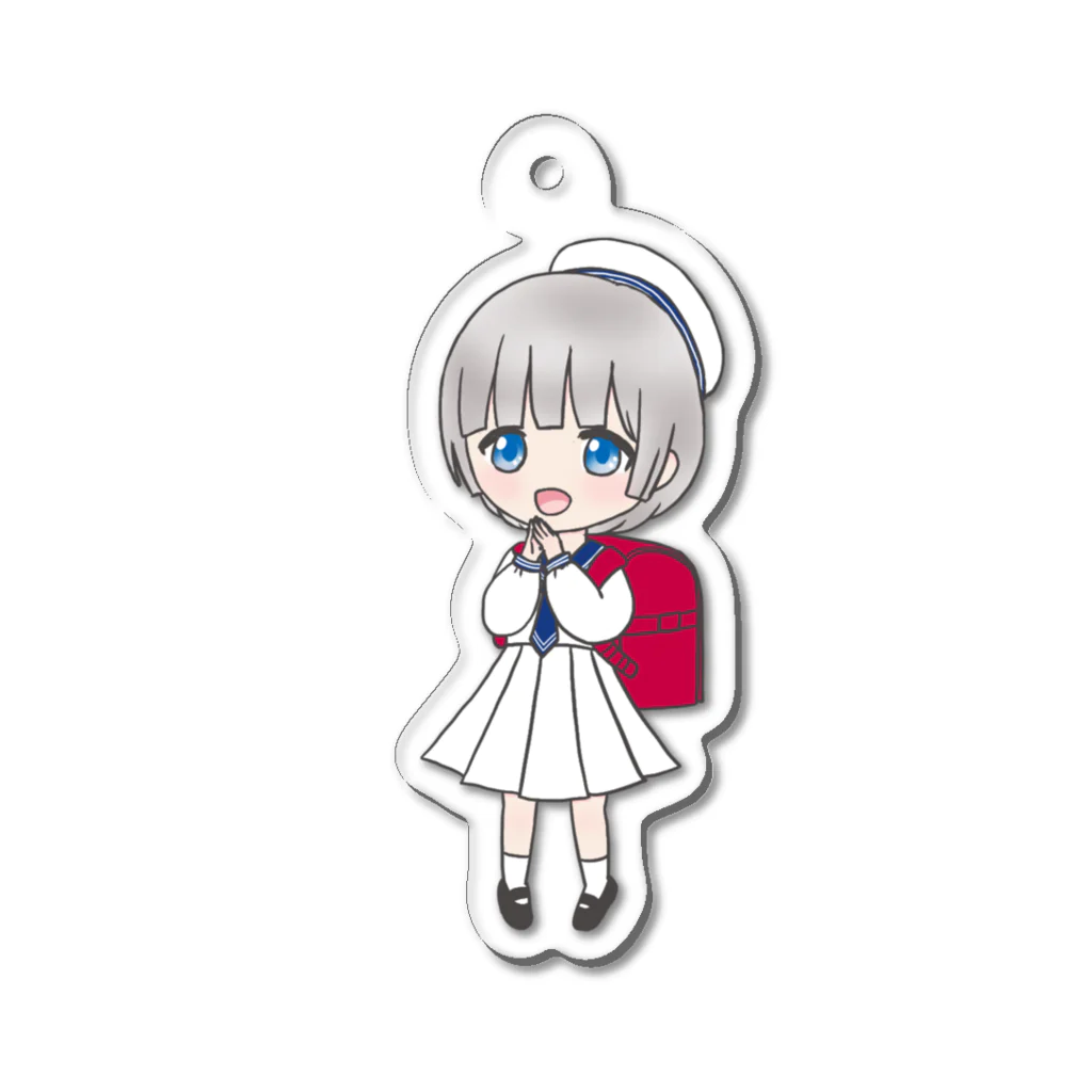 雪乃ひなぎくのミニひな劇場 -杏- Acrylic Key Chain