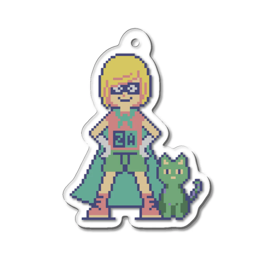 Piper FilthybongのZATTANA HERO YOWAMI Acrylic Key Chain