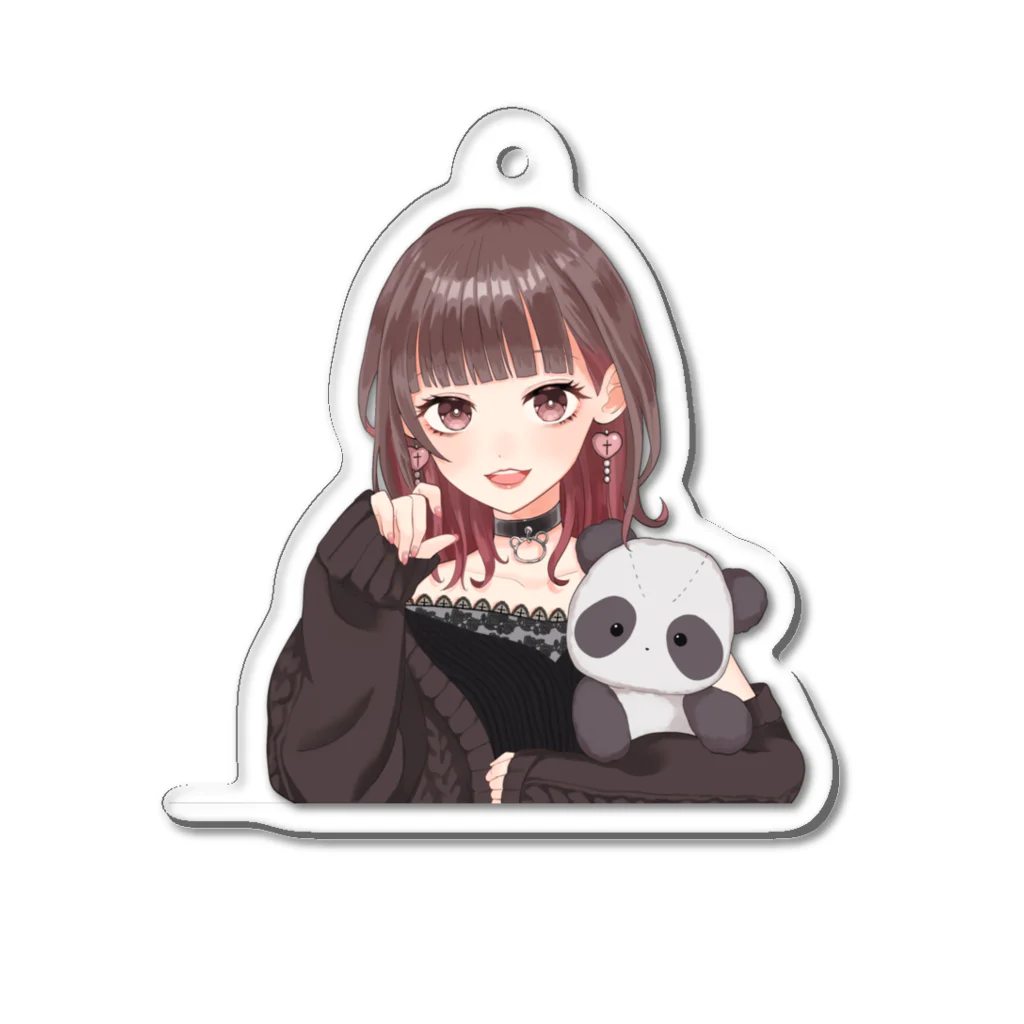 ゆいぱんちゃん🐼のゆいぱんちゃん🐼 Acrylic Key Chain