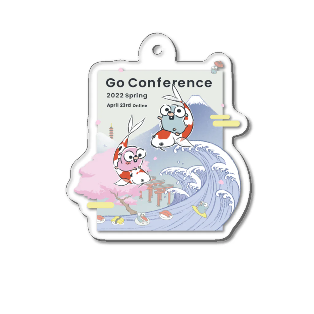 tottieのGo Conference 2022 Spring アクリルキーホルダー