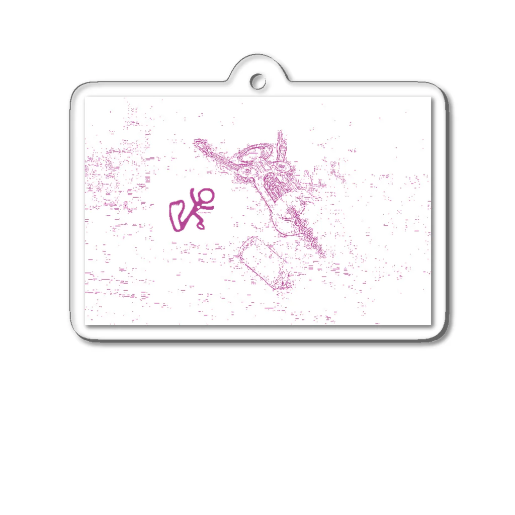 るんぺんパリ【RunPenParis】のRunPenParis No.63 Acrylic Key Chain