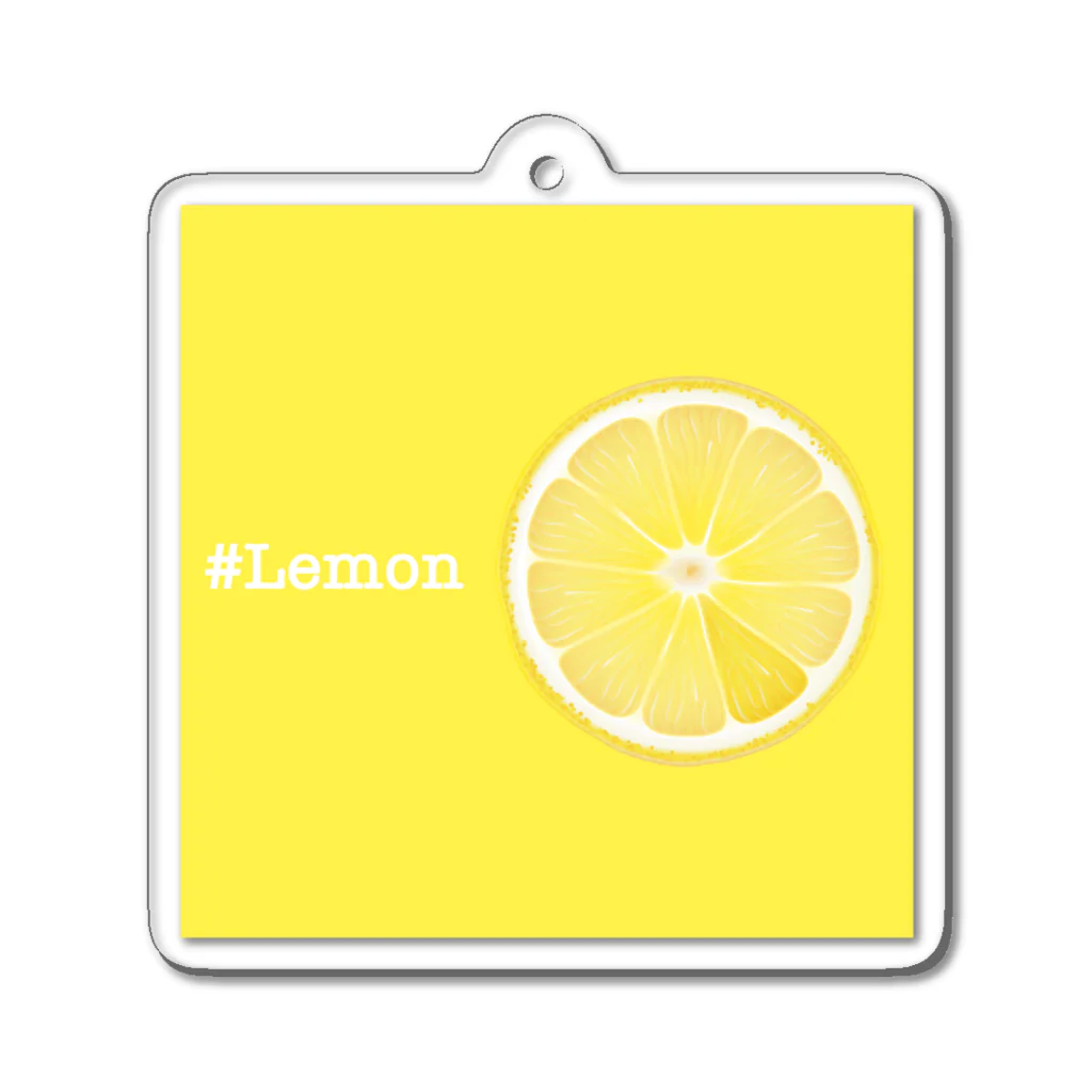 Steam.CONCEPTSのLEMON Acrylic Key Chain