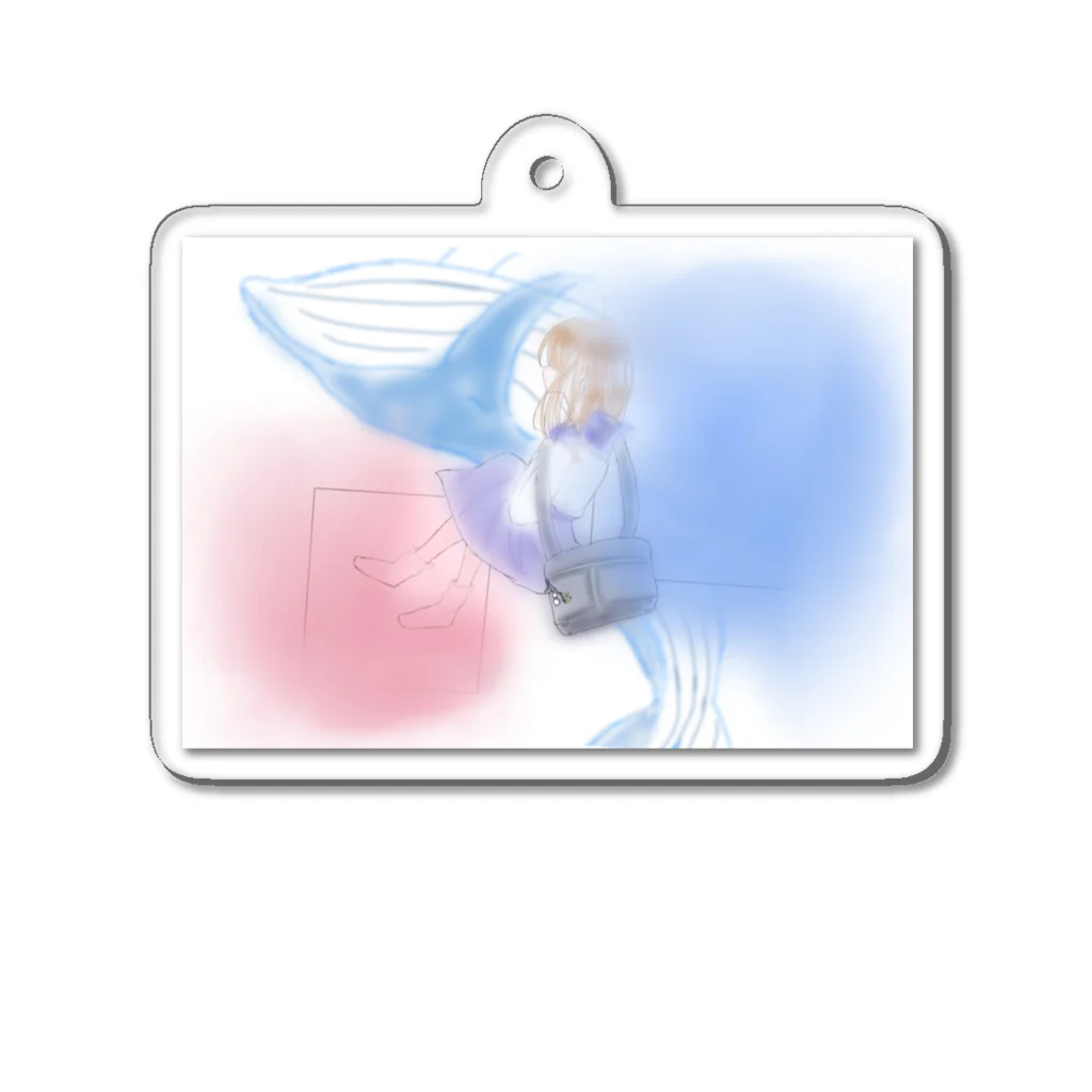 yumizakuraの色に溶ける Acrylic Key Chain