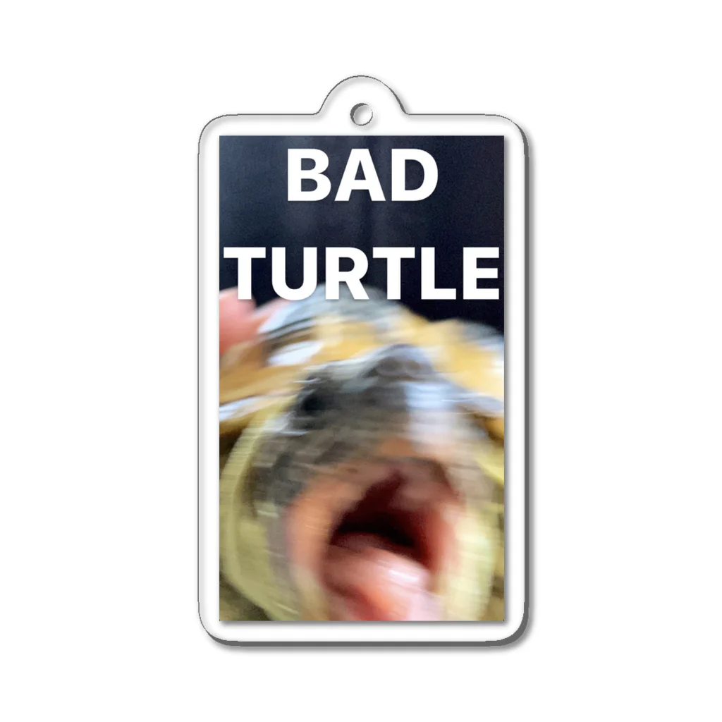 もびのBAD TURTLE アクリルキーホルダー