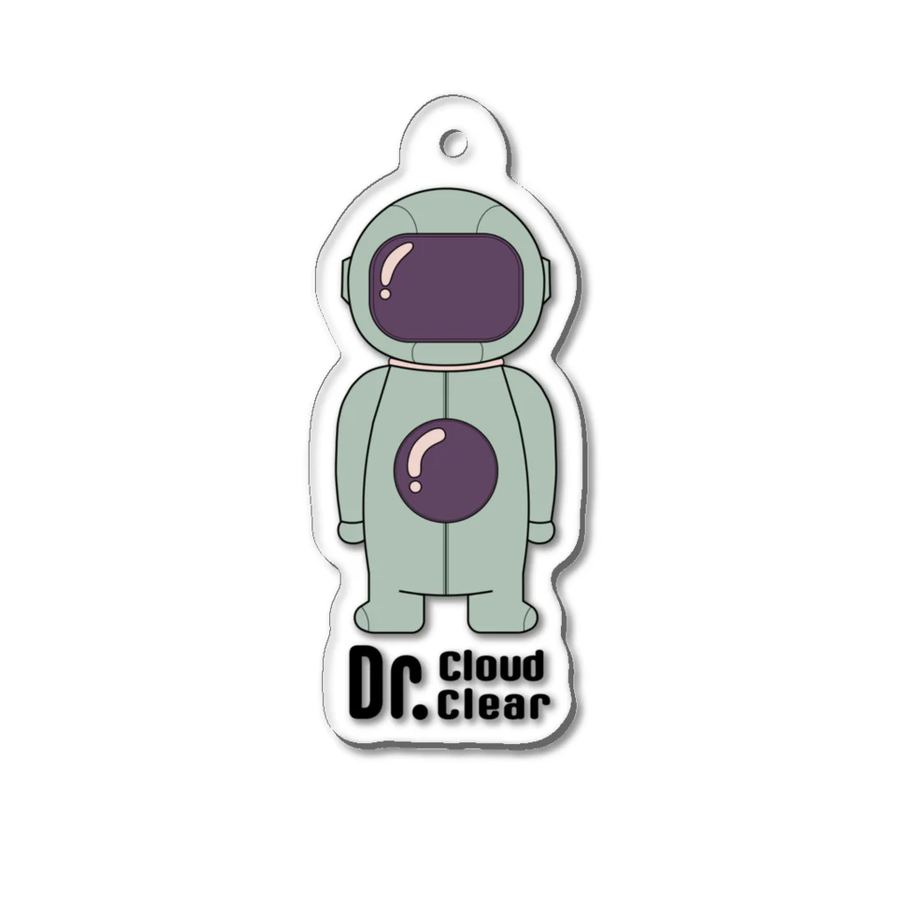 Dr.Cloud Clearのアポロ アクリルキーホルダー