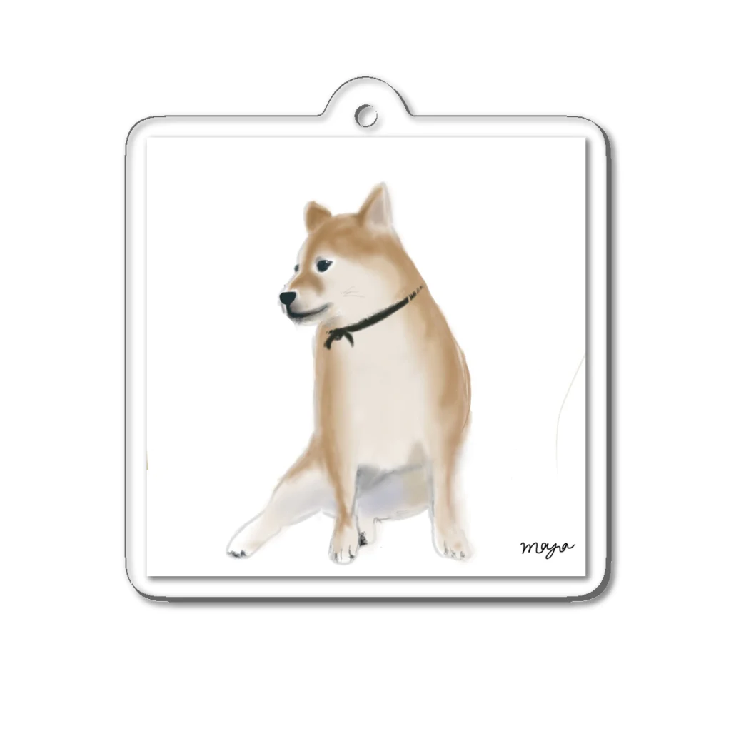 maaaaayaの柴犬 Acrylic Key Chain