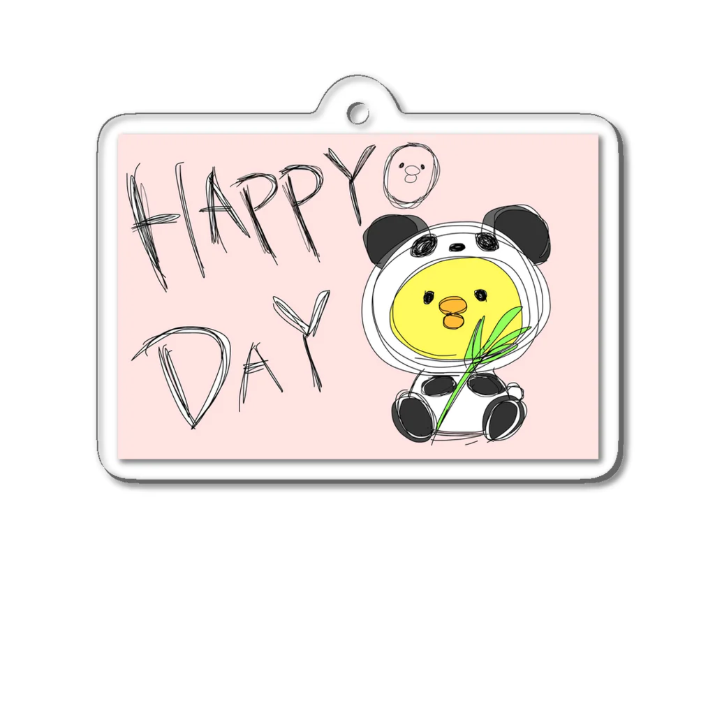 singer-Oonosayo-shopのHappiyo Acrylic Key Chain