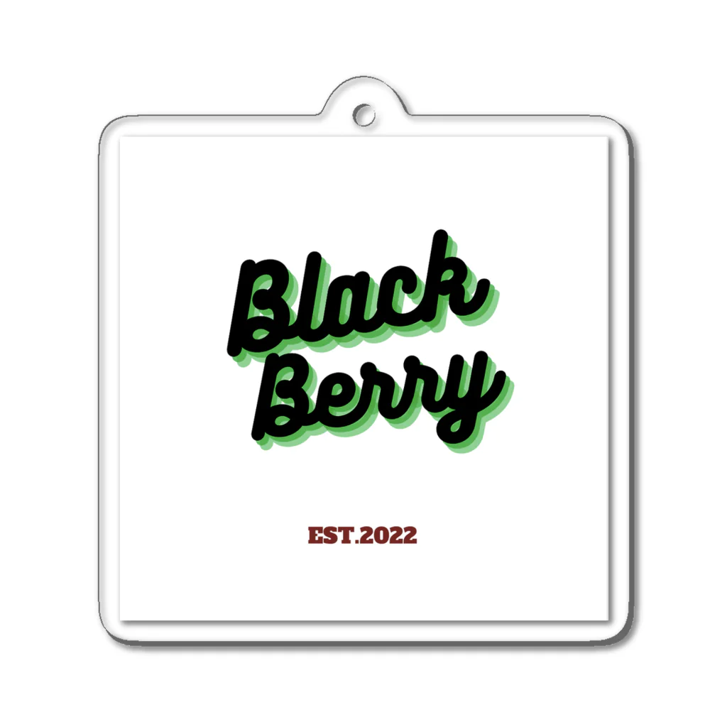 NAGAYAMAのBlackBerry T-shirt アクリルキーホルダー