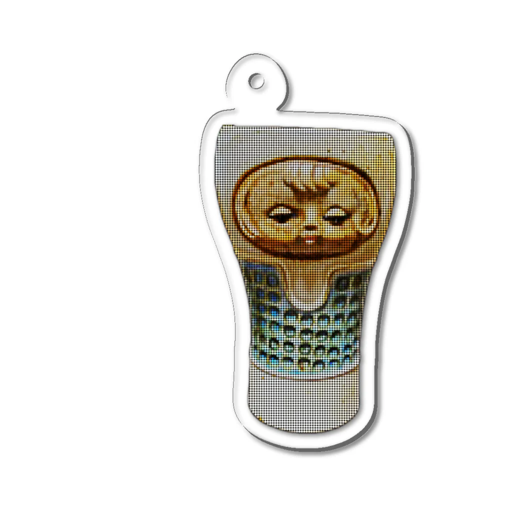 お味噌ちゃん👺LINEスタンプもの魔界の壺 Acrylic Key Chain
