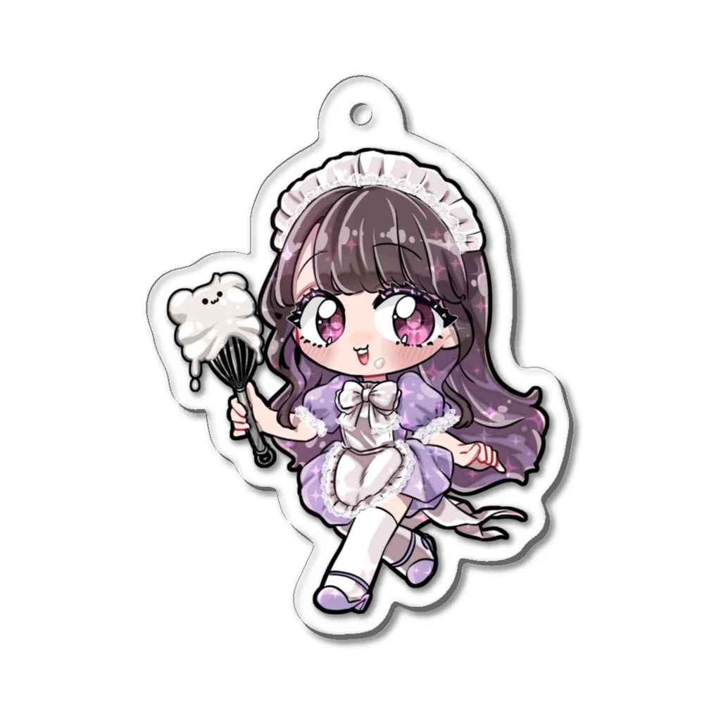 みきち🧸の𝟭 𝘆𝗲𝗮𝗿 𝗮𝗻𝗻𝗶𝘃𝗲𝗿𝘀𝗮𝗿𝘆　記念グッズ Acrylic Key Chain