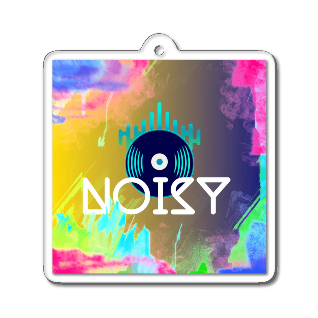 noisyの円盤 アクリルキーホルダー