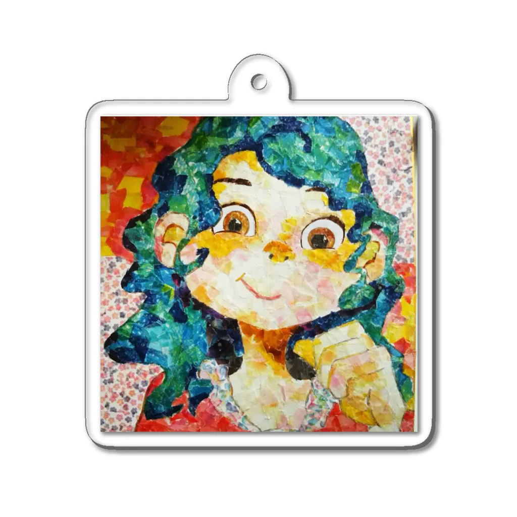 R!KAのGood-girl  Acrylic Key Chain