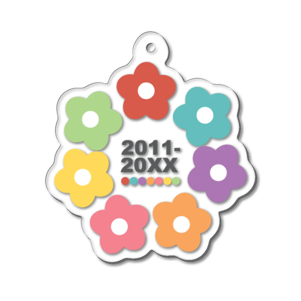 myfave is.の2011-20XX.hana Acrylic Key Chain