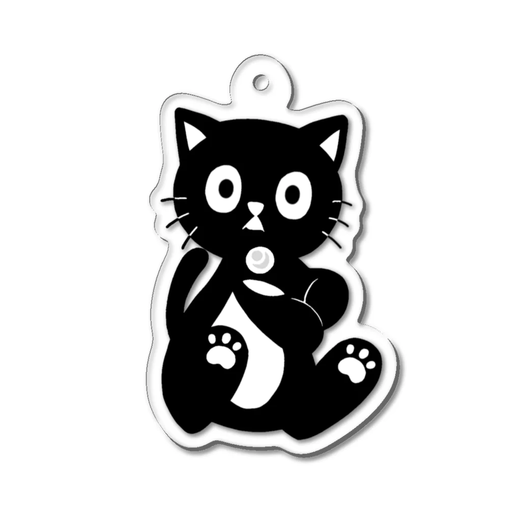 atelier PinoMiのkuro Acrylic Key Chain