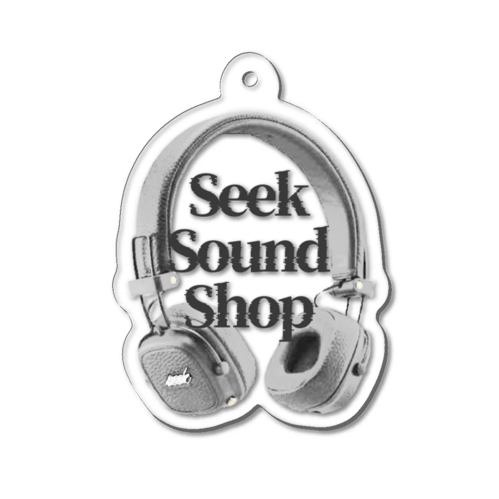 SeekSoundShopのseekheadphones acrylkeyholder アクリルキーホルダー