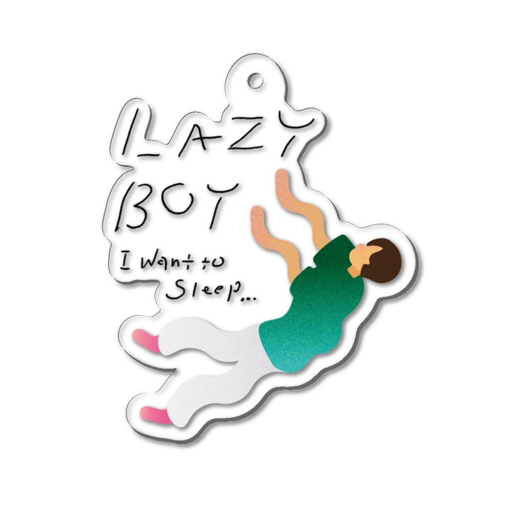 BON___のLAZY BOY  アクリルキーホルダー