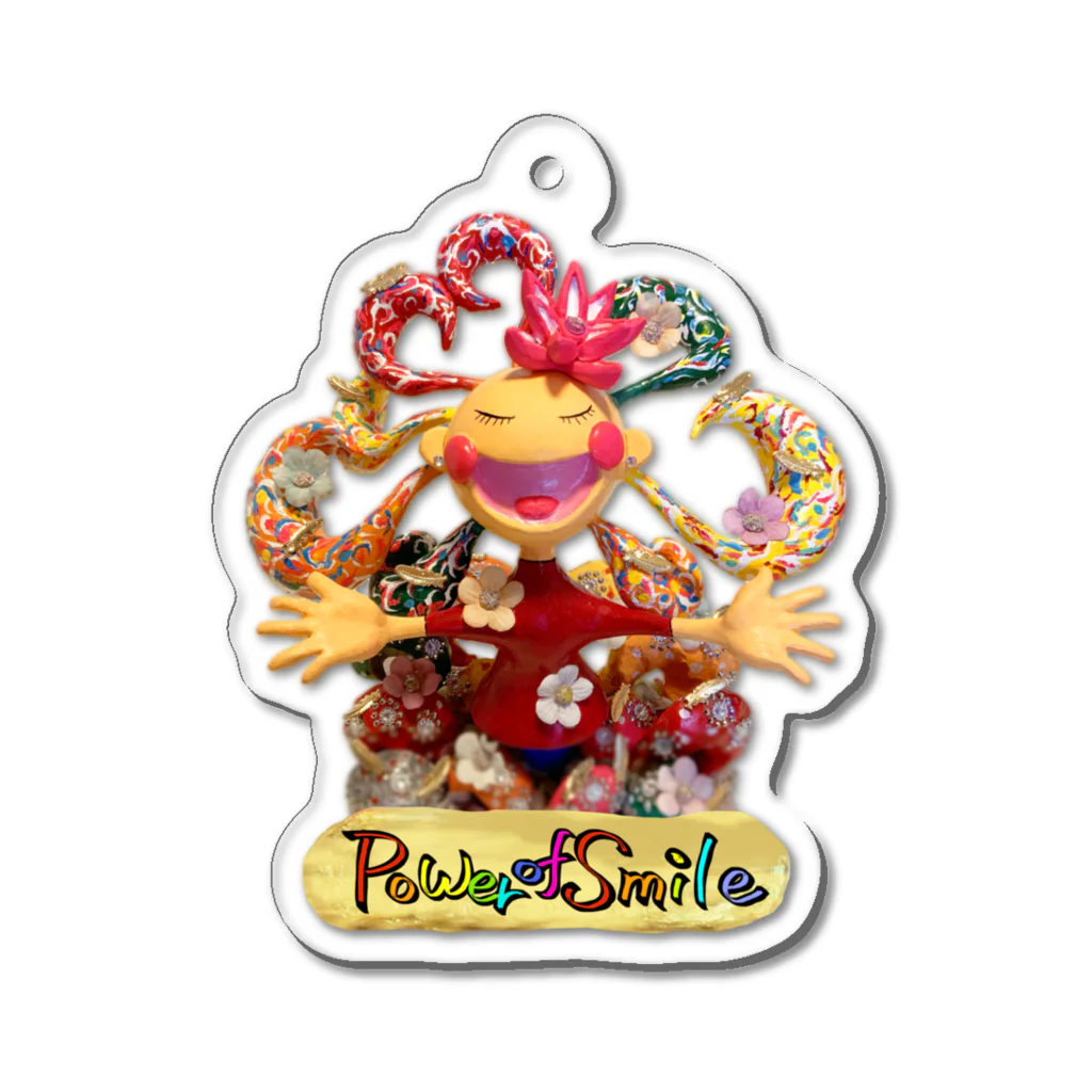 Power of Smile -笑顔の力-のPower of Smile Acrylic Key Chain