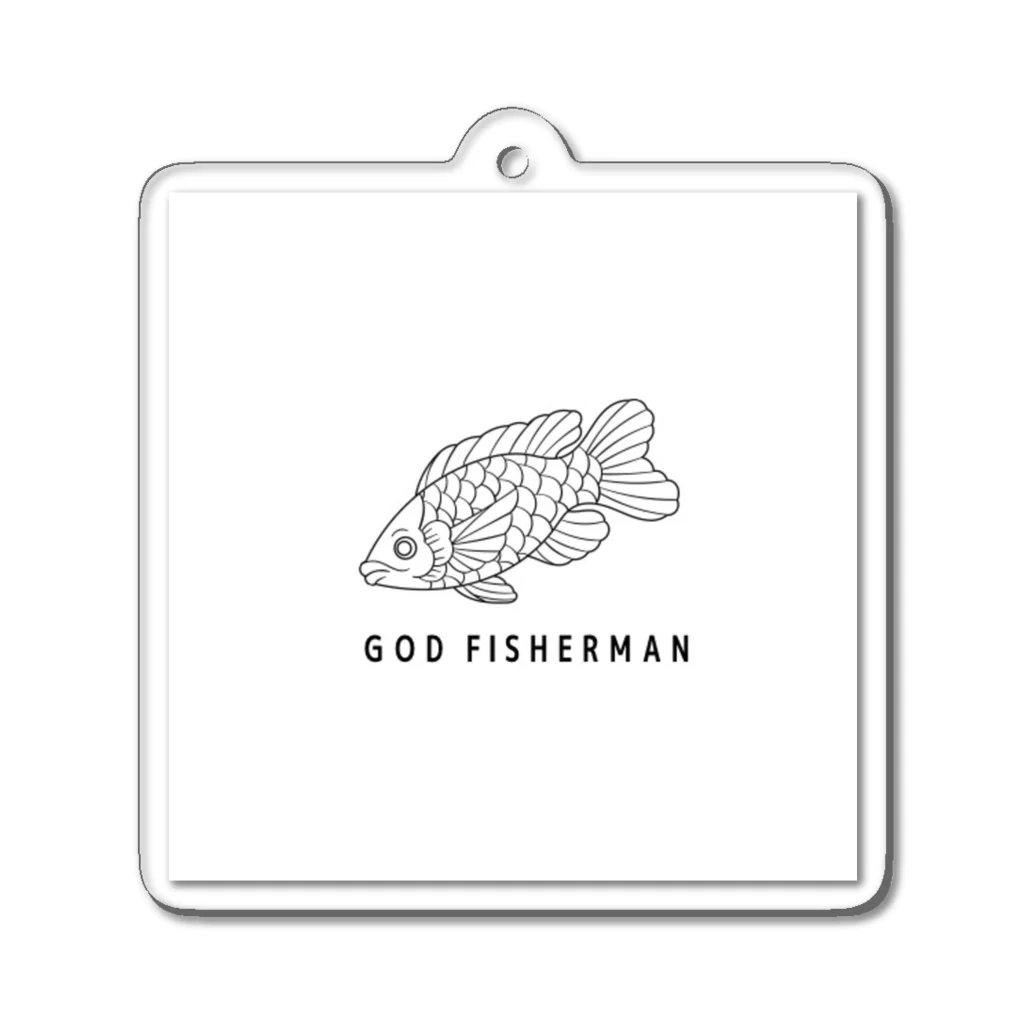 Oki.SharingのGOD FISHERMAN アクリルキーホルダー