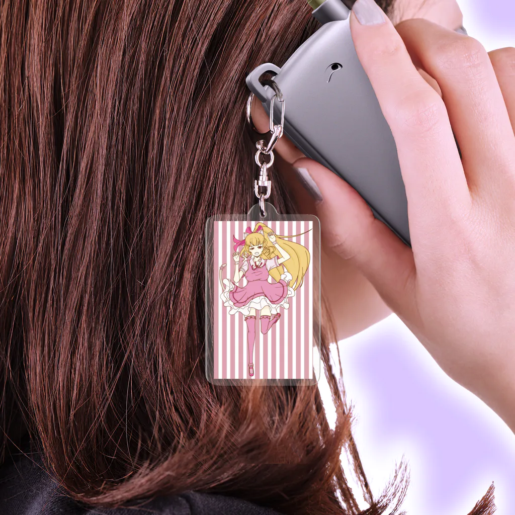加藤 光雲のｶﾞｵｰ!「・ω・)「 Acrylic Key Chain