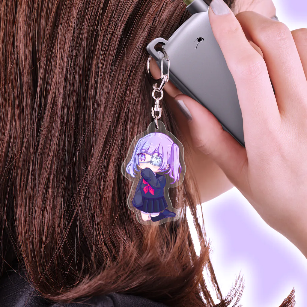ななの🎀🧷@新人歌い手のななののアクリルキーホルダー Acrylic Key Chain
