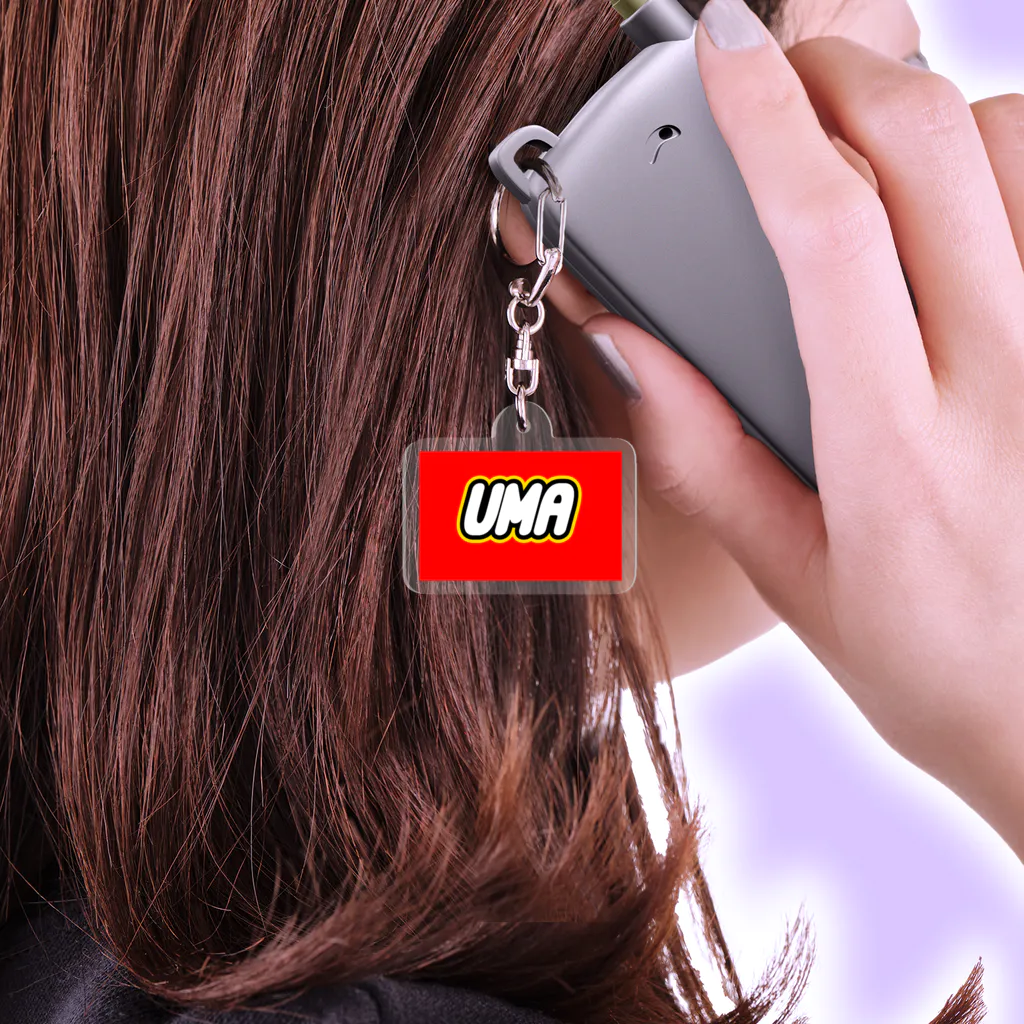 馬のUMA Acrylic Key Chain