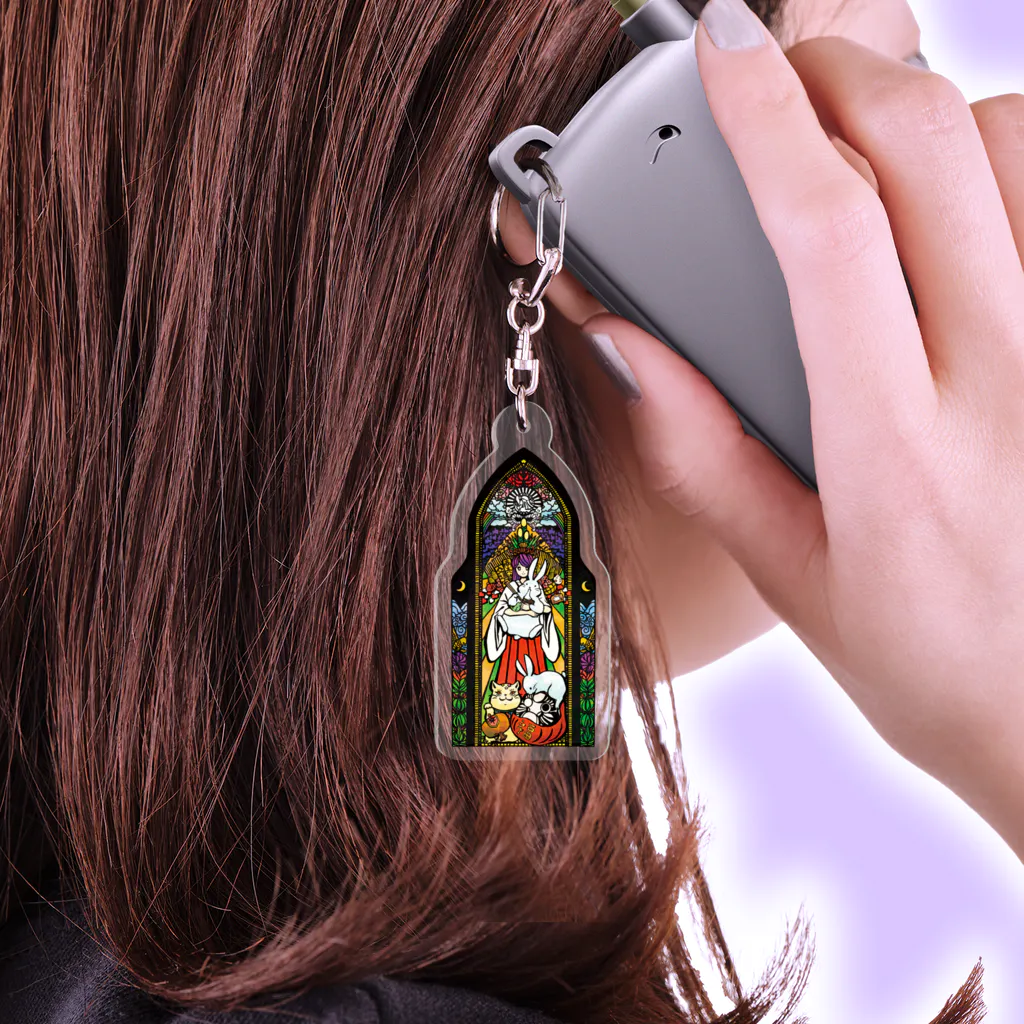 なにかごようですか？の令和の神様2023 Acrylic Key Chain