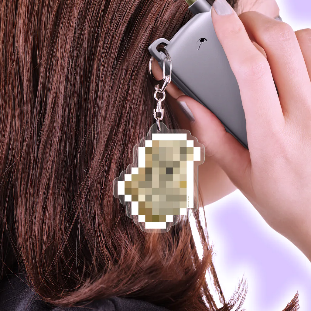 PITTEN PRODUCTSのPIXEL_ANIMAL_04(KOALA) Acrylic Key Chain