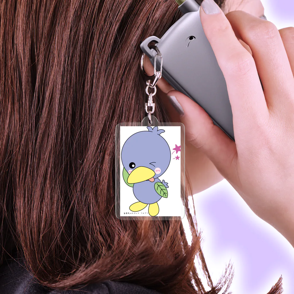 mai_suzunoの美里町マスコット ミムリン Acrylic Key Chain