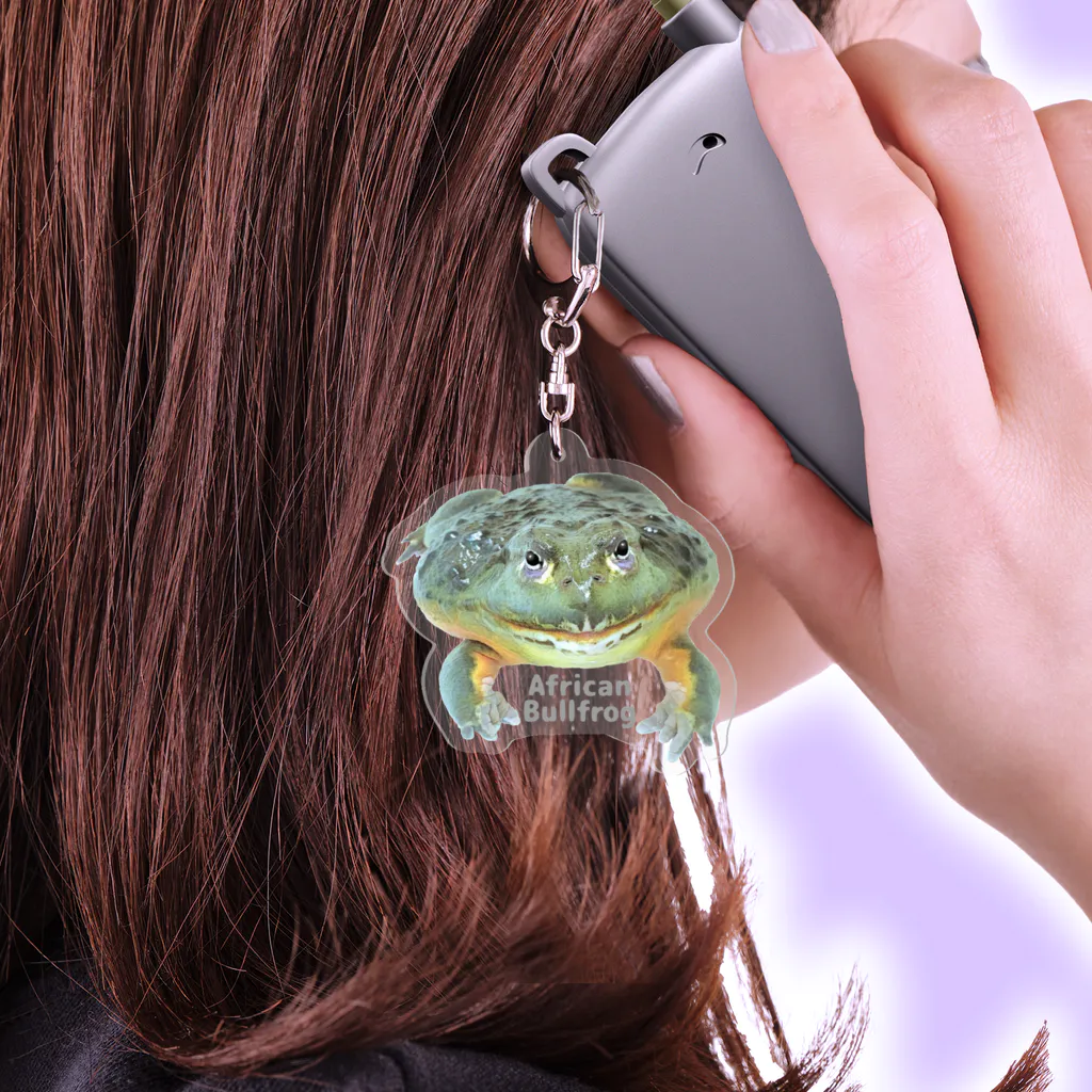 アフリカウシガエル01 / hiro21vのアクリルキーホルダー通販