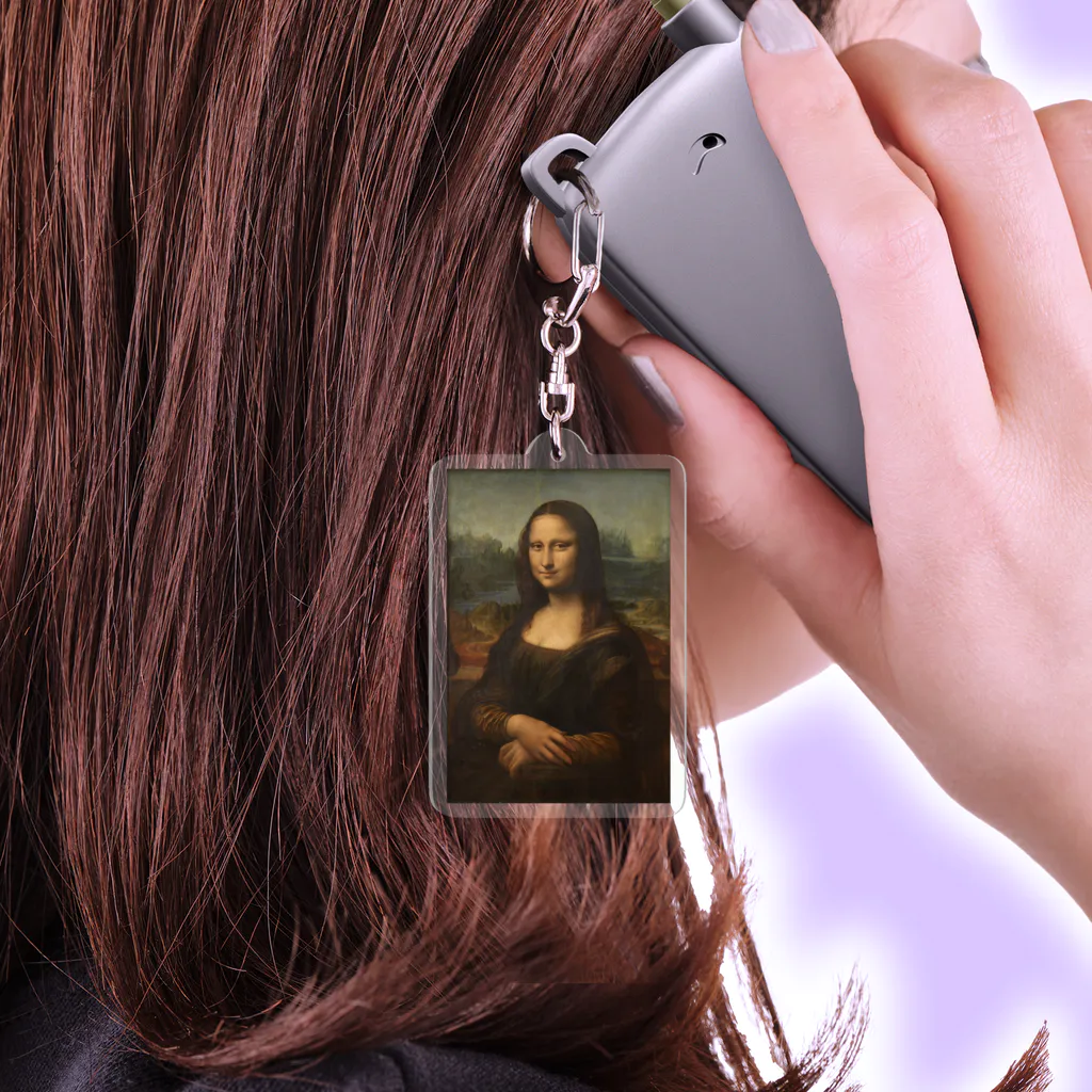 世界美術商店のモナ・リザ / Mona Lisa Acrylic Key Chain