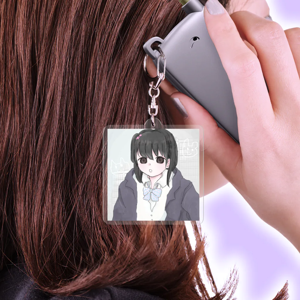 ガールズメイドプディング コラボ アクリルキーホルダー チャーム 3点セット ガールズメイドプディング コラボ アクリルキーホルダー