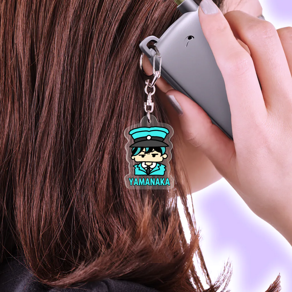 山中さんのアクリルキーホルダー Acrylic Key Chain by ゆすけ