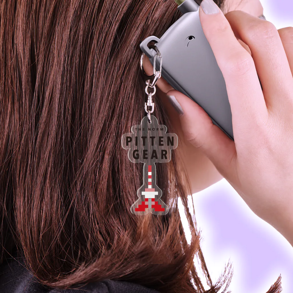 PITTEN PRODUCTSのPITTEN TRAVEL PX WORLD #2 Acrylic Key Chain