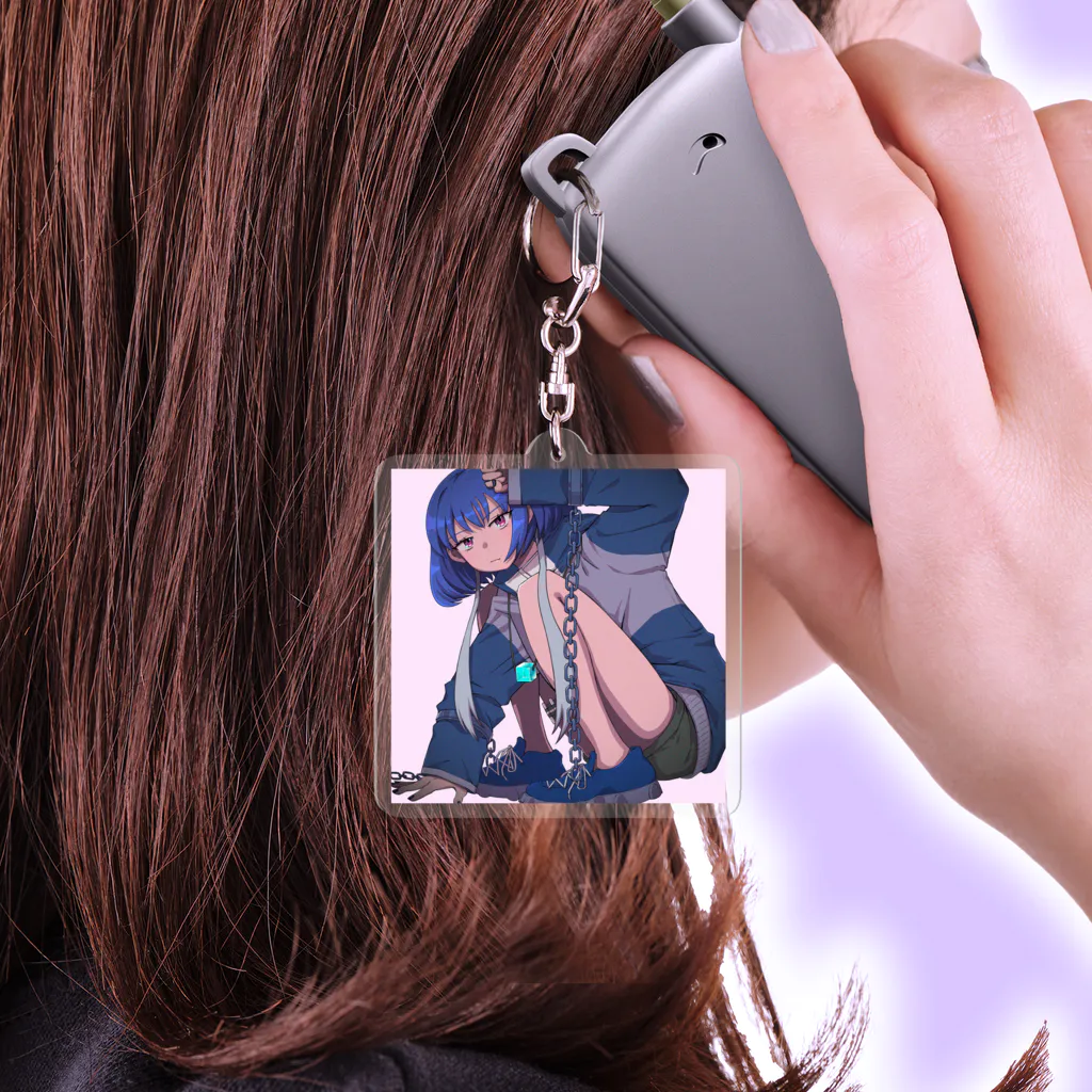 アクリルアイスキューブの『有為転変』ジャケットグッズ Acrylic Key Chain