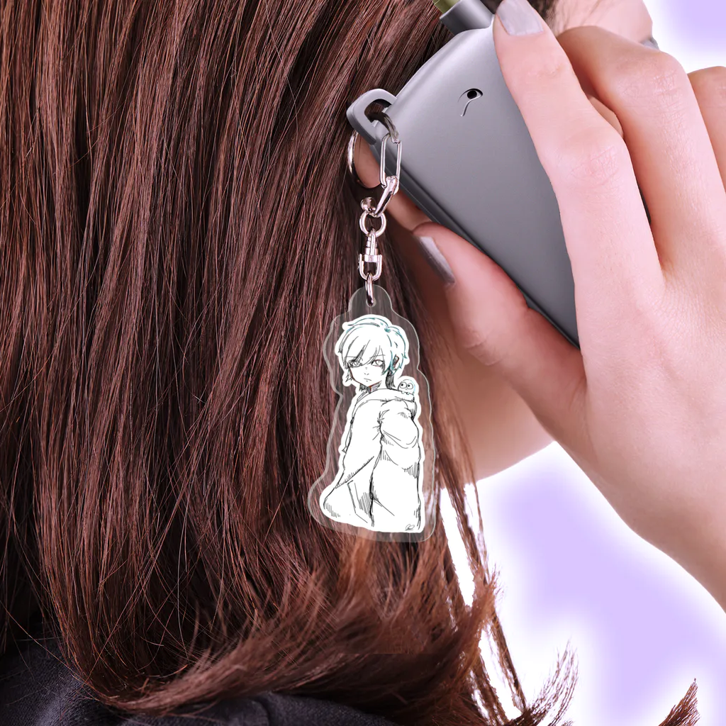 Shiraishi CenterのShiraishi’ Art Acrylic Key Chain