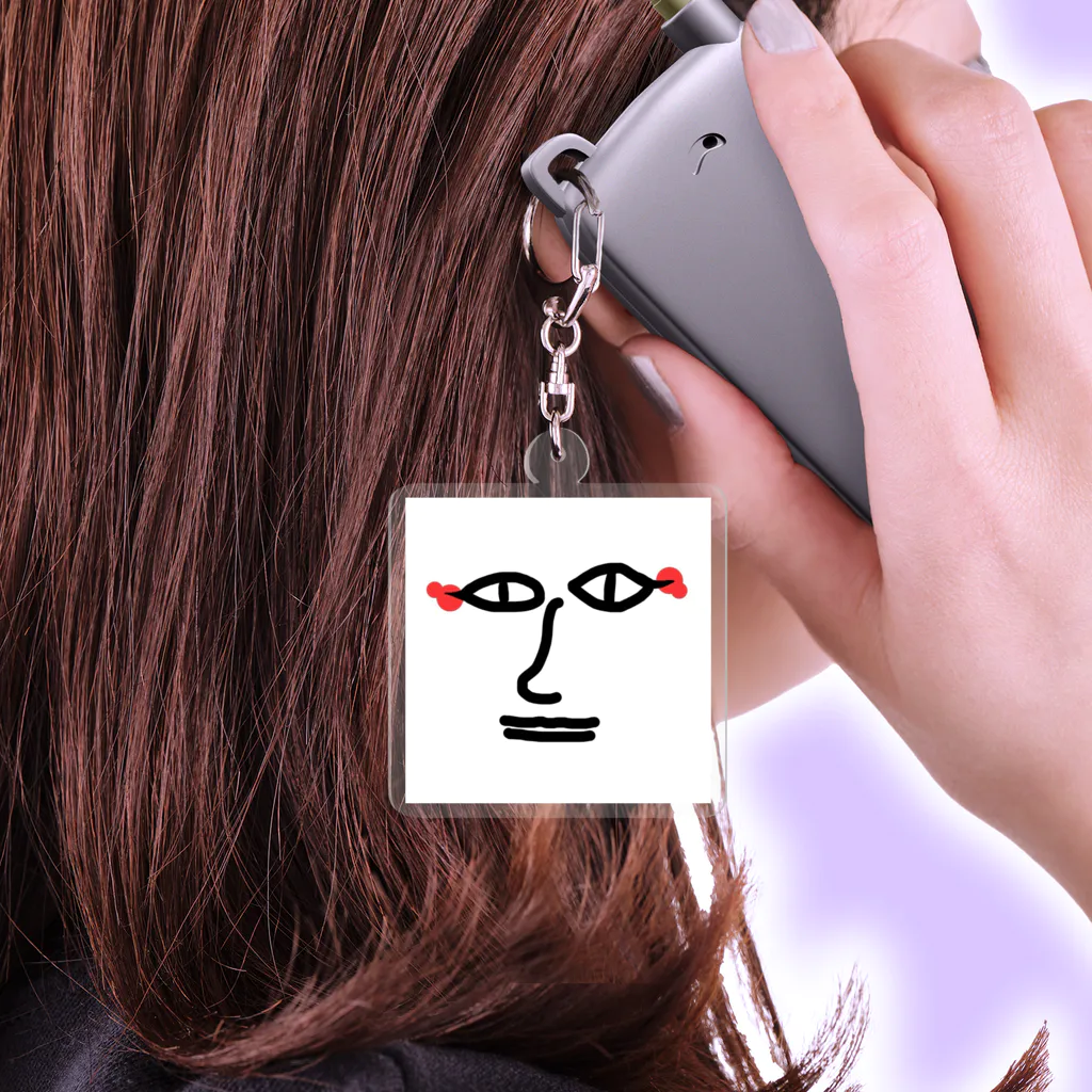 REEANAKの傘の忘れもの　<forgot my umbrella > Acrylic Key Chain
