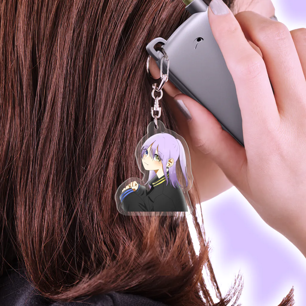 玲於グッズ書店のれおちゃんグッズ Acrylic Key Chain