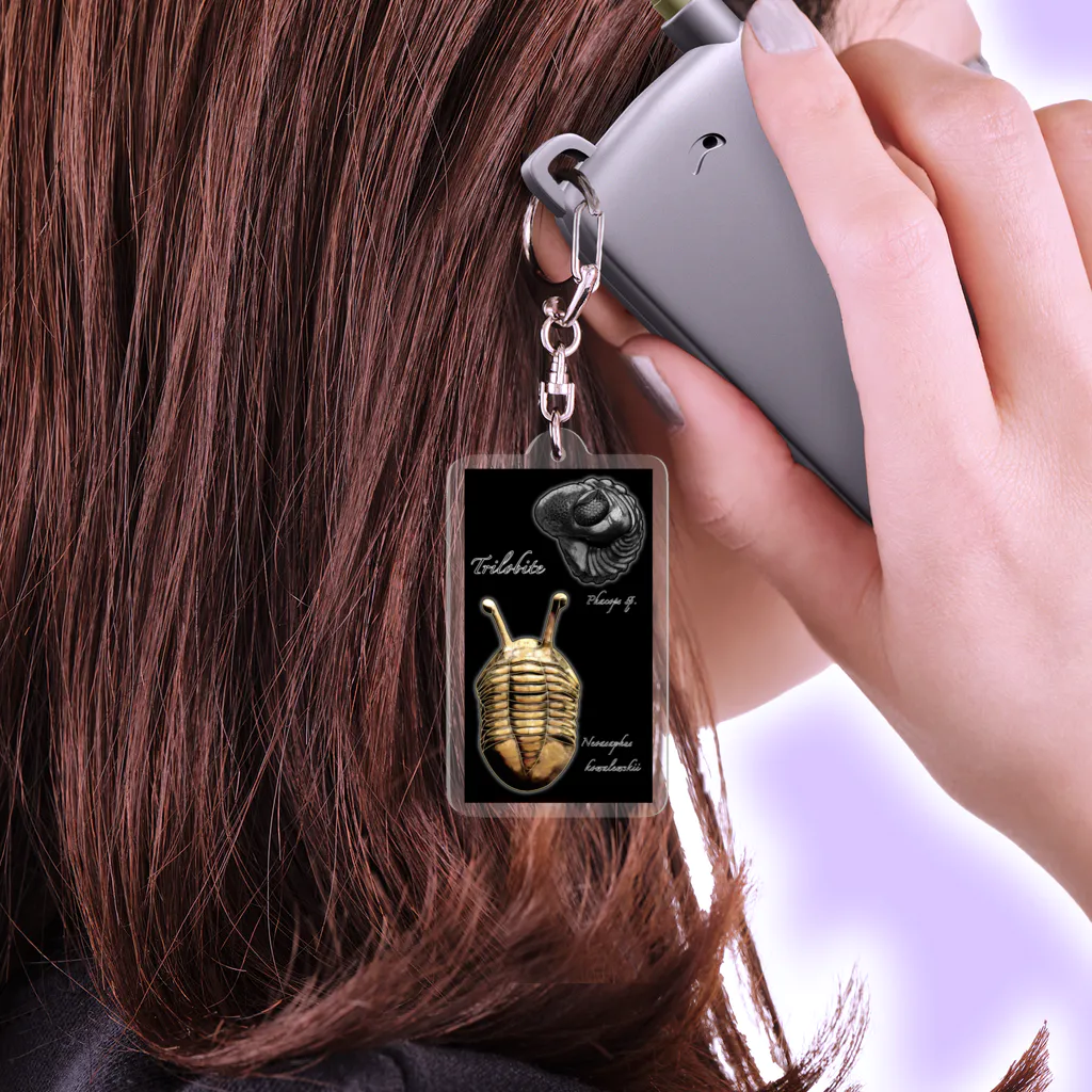 TAKASAGOBASEの三葉虫(trilobite) Acrylic Key Chain