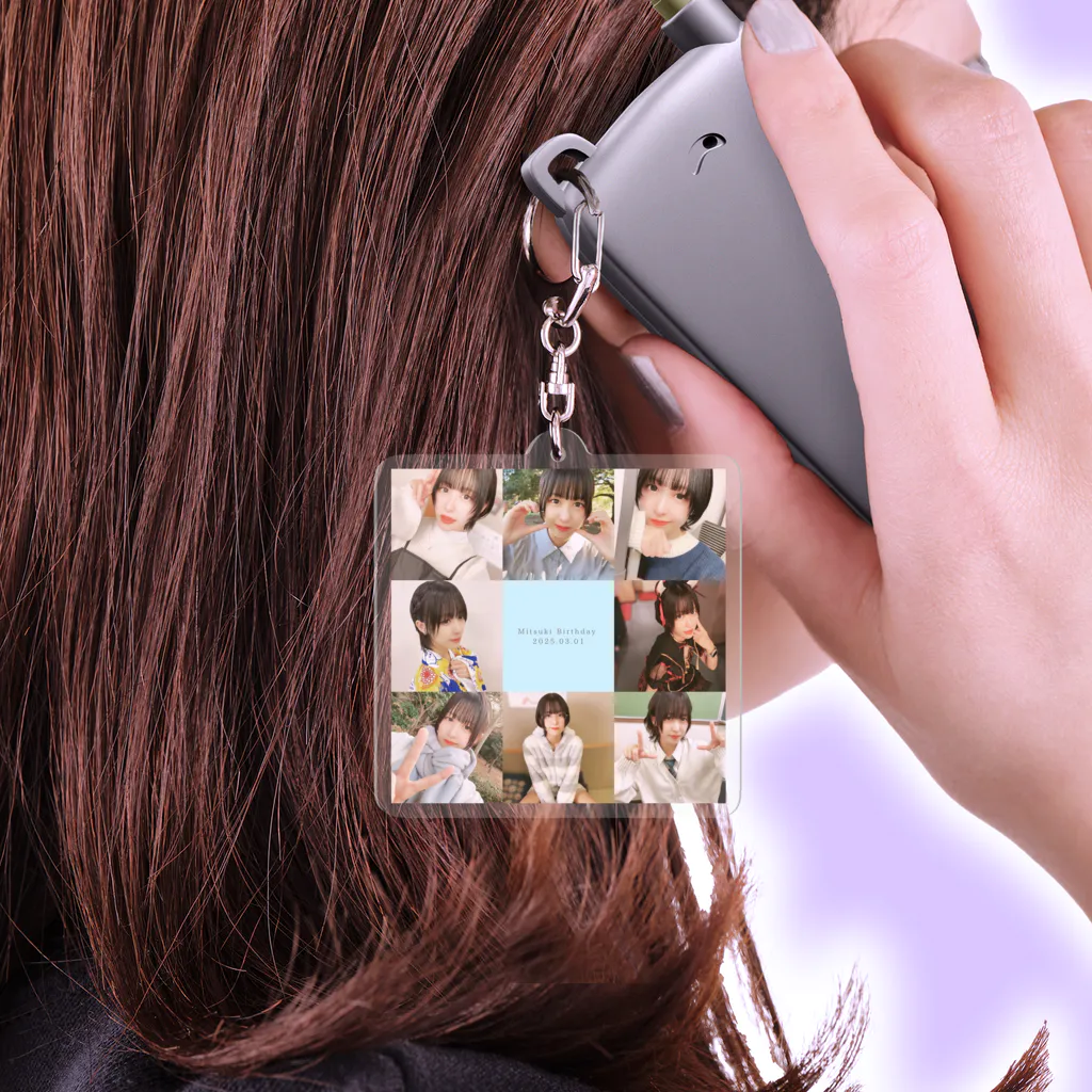 easelartstudioのみーたん生誕キーホルダー2025 Acrylic Key Chain