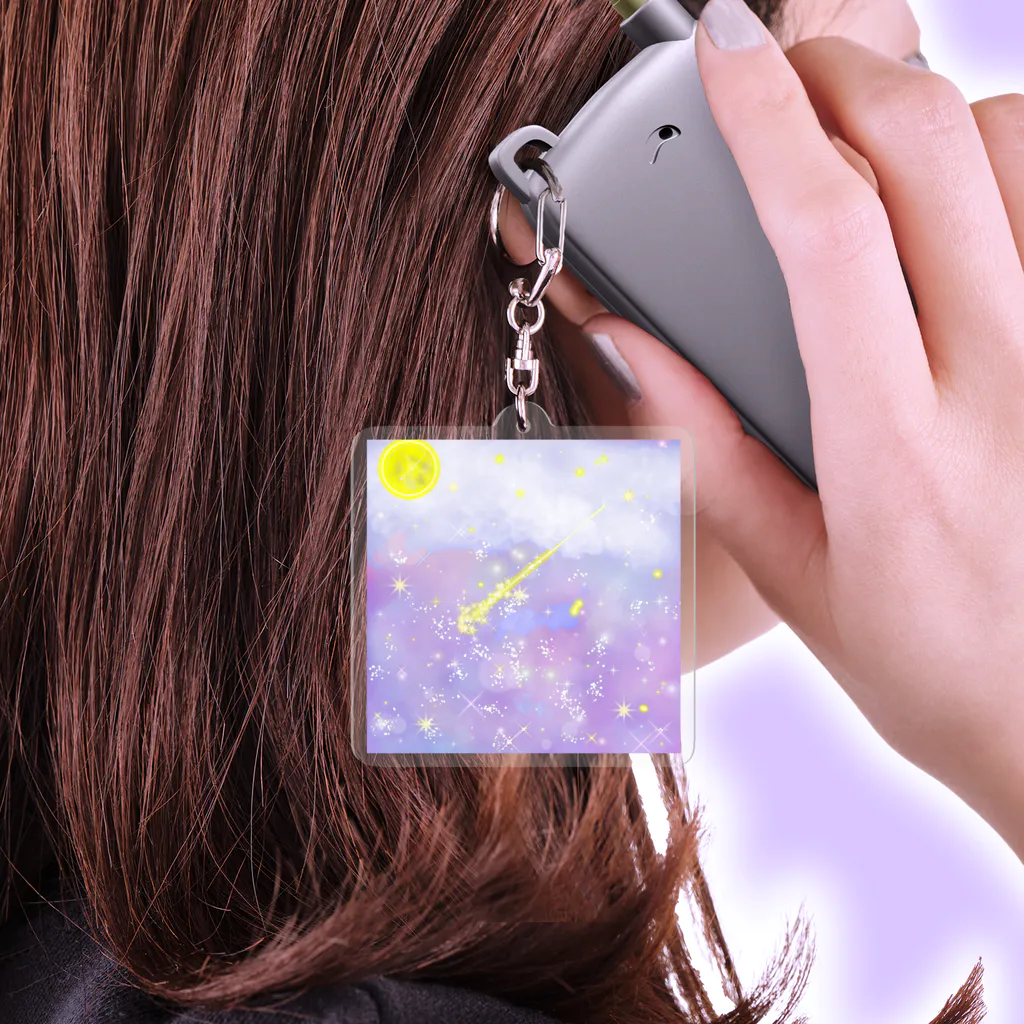 RyuNの夜空 Acrylic Key Chain