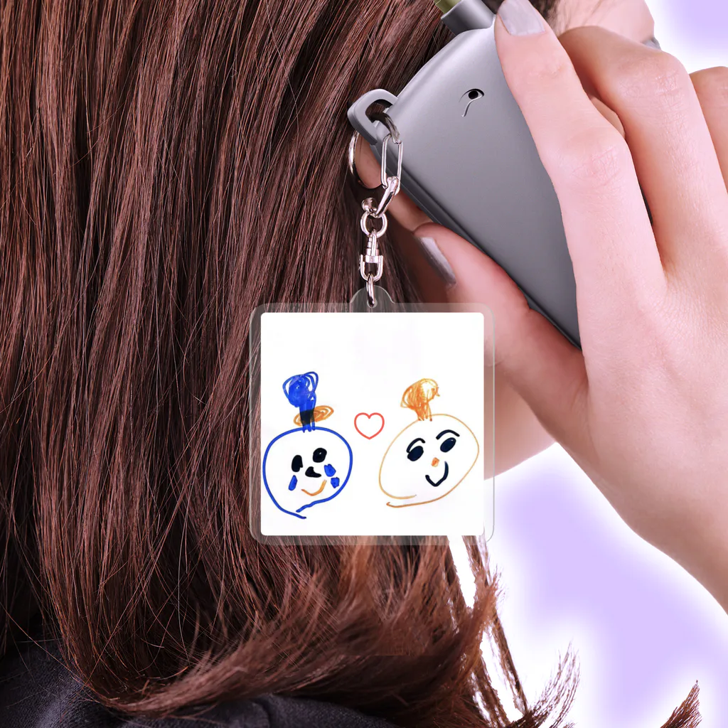 tom28282828のJ paint Acrylic Key Chain
