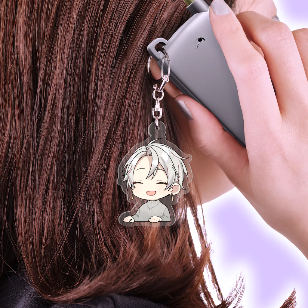 幽鬼ノラクのアトリエのちびノラクさん D Acrylic Key Chain