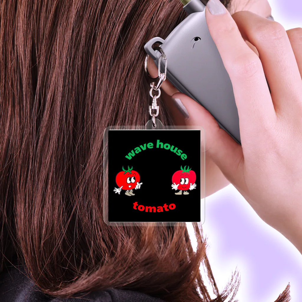 ウェーブハウスとまとの2025年4月21日につくったアイテム Acrylic Key Chain