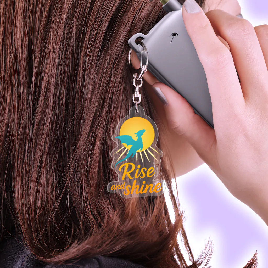 Storm_of_HappinessのRise and Shine Acrylic Key Chain