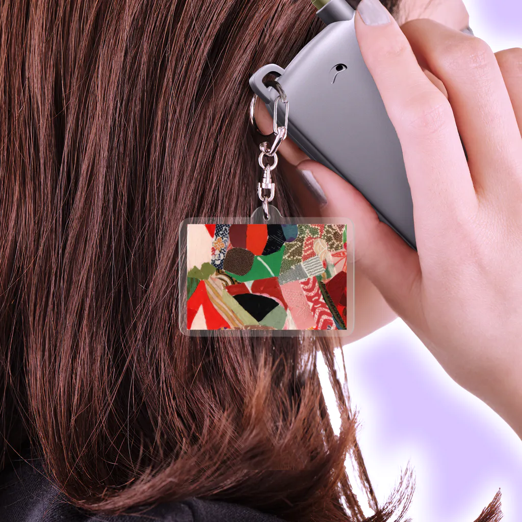 Fumusaigaのモザイクアート Acrylic Key Chain