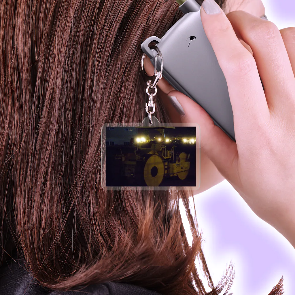 蒼い狐のロードローラーだ！ Acrylic Key Chain