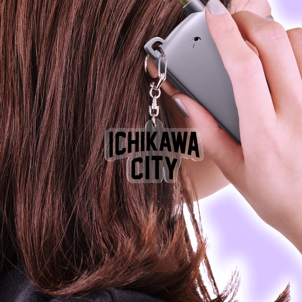 JIMOTOE Wear Local Japanのichikawa city　市川ファッション　アイテム Acrylic Key Chain